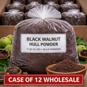 BLACK WULNUT HULL POWDER 1LB CASE